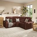 Cohen Group 1 Electric Recliner in Virgo Chestnut Leather