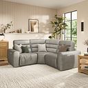 Cohen Group 1 Electric Recliner in Virgo Platinum Leather