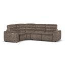 Cohen Group 2 Electric Recliner - Right Hand in Dapple Chocolate Fabric