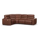 Cohen Group 2 Electric Recliner - Right Hand in Virgo Chestnut Leather