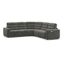 Cohen Group 3 Electric Recliner in Plush Charcoal Fabric