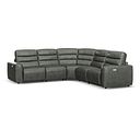 Cohen Group 3 ELectric Recliner in Virgo Lead Leather