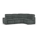 Cohen Group 4 Electric Recliner in Dapple Grey Fabric