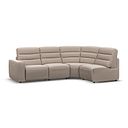 Cohen Group 4 ELectric Recliner in Virgo Buff Leather