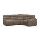 Cohen Group 5 Electric Recliner in Miller Earth Brown Fabric