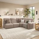 Cohen Group 5 ELectric Recliner in Virgo Buff Leather