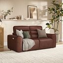 Cohen Group 8 Electric Recliner in Virgo Chestnut Leather