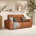 Cohen Group 8 Electric Recliner in Virgo Cognac Leather