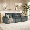 Cohen Group 9 Electric Recliner in Dapple Grey Fabric