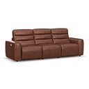 Cohen Group 9 Electric Recliner in Virgo Chestnut Leather