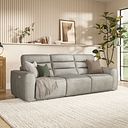 Cohen Group 9 Electric Recliner in Virgo Platinum Leather