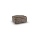 Cohen Storage Footstool in Dapple Chocolate Fabric