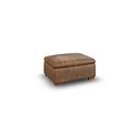 Cohen Storage Footstool in Ranch Brown Fabric
