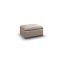 Cohen Storage Footstool in Virgo Buff Leather