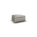 Cohen Storage Footstool in Virgo Platinum Leather