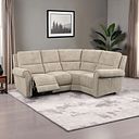 Colorado Electric Reclining Left Hand Modular Group 2 in Jetta Beige Fabric