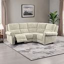 Colorado Electric Reclining Left Hand Modular Group 2 in Plush Beige Fabric