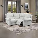Colorado Electric Reclining Modular Group 1 in Keswick Dove Fabric