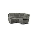 Colorado Electric Reclining Modular Group 1 in Plush Charcoal Fabric