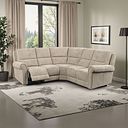 Colorado Electric Reclining Modular Group 3 in Jetta Beige Fabric