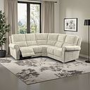 Colorado Electric Reclining Modular Group 3 in Plush Beige Fabric
