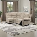 Colorado Electric Reclining Modular Group 5 in Jetta Beige Fabric
