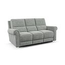 Colorado Electric Reclining Modular Group 9 in Hopsack Platinum Fabric
