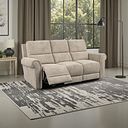 Colorado Electric Reclining Modular Group 9 in Jetta Beige Fabric