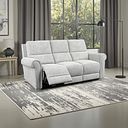 Colorado Electric Reclining Modular Group 9 in Keswick Dove Fabric