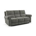 Colorado Electric Reclining Modular Group 9 in Plush Charcoal Fabric