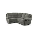 Colorado Electric Reclining Right Hand Modular Group 2 in Plush Charcoal Fabric