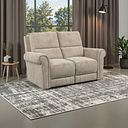 Colorado 2 Seater Sofa in Jetta Beige Fabric