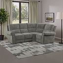 Colorado Left Hand Modular Group 2 in Plush Charcoal Fabric