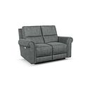 Colorado 2 Seater Electric Recliner in Miller Grey Fabric