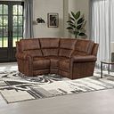 Colorado Modular Group 1 in Ranch Dark Brown Fabric
