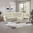 Colorado Modular Group 3 in Plush Beige Fabric