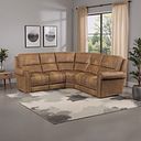 Colorado Modular Group 3 in Ranch Brown Fabric