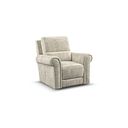 Colorado Armchair in Plush Beige Fabric