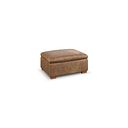 Colorado Storage Footstool in Ranch Brown Fabric