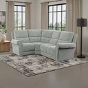 Colorado Right Hand Modular Group 2 in Hopsack Platinum Fabric