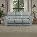 Colorado 3 Seater Sofa in Santos Steel Fabric