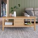 Copenhagen Natural Solid Oak Coffee Table