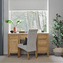 Copenhagen Natural Solid Oak Computer Desk