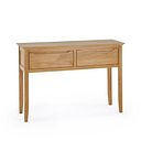Copenhagen Natural Solid Oak Console Table