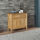 Copenhagen Natural Solid Oak Small Sideboard