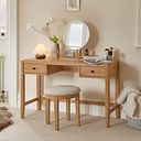 Corton Natural Oak Dressing Table