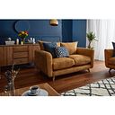 Dalby 2 Seater Sofa in Gold Fabric