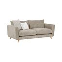 Dalby 4 Seater Sofa in Stone Fabric