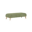 Dalby Footstool in Olive Fabric