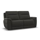 Dalton 3 Seater Electric Recliner Sofa in Storm Leather
